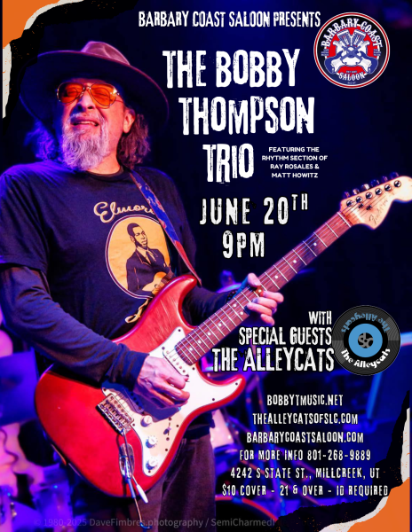 The Bobby Thompson Trio with The Alleycats at Barbary Coast Saloon