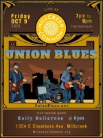 Union Blues Live at Millcreek Common With Special Guest: Kelly Bellerose!